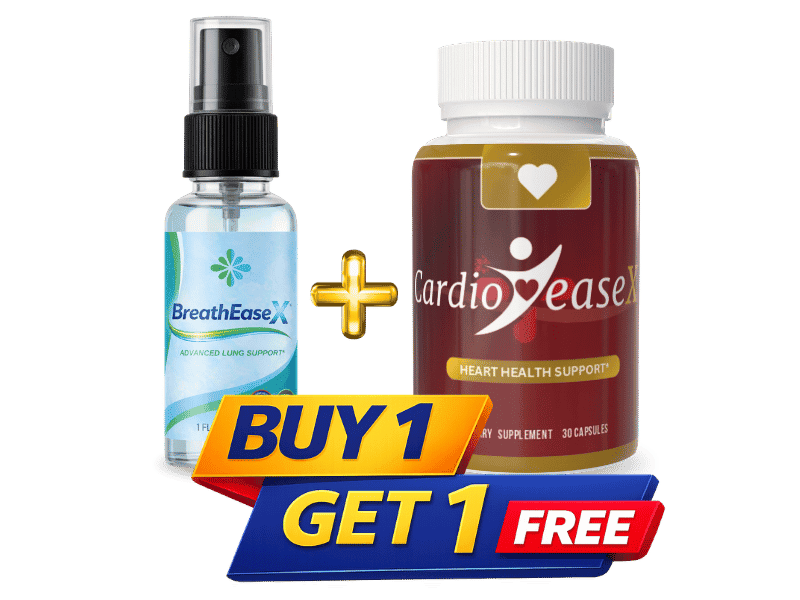 BreathEaseX and CardioEaseX 1+1 kit